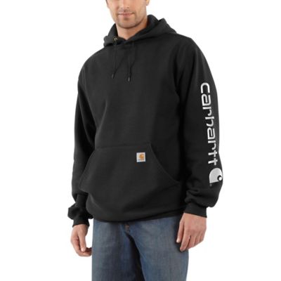 Carhartt K288 Signature Logo Hooded Sweatshirt