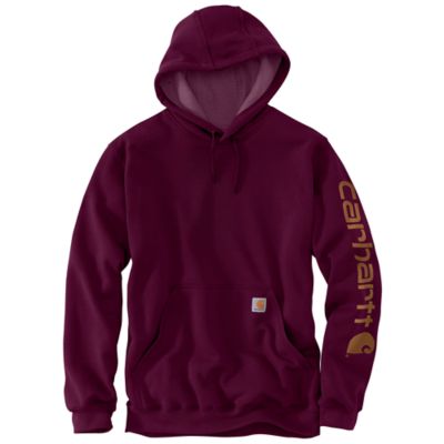 Carhartt Men's Iconic K288 Logo Hooded Sweatshirt at Tractor Supply Co