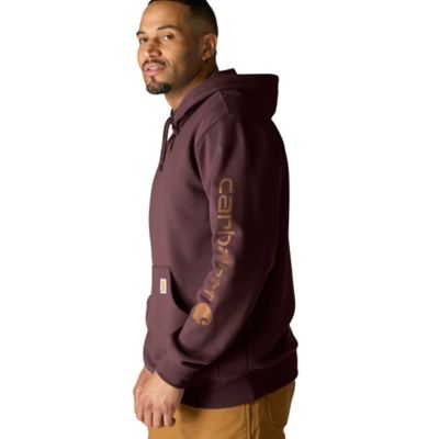 Image showing 3 th Carhartt Men's Iconic K288 Logo Hooded Sweatshirt