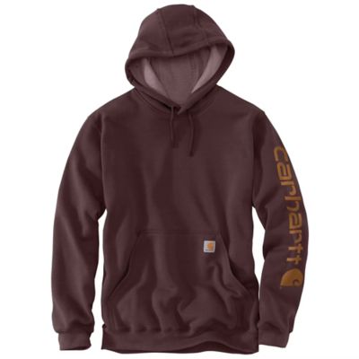 Carhartt Men's Iconic K288 Logo Hooded Sweatshirt