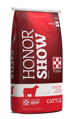 Purina Honor Show Grand 4-T-Fyer Cattle Feed, 50 lb.