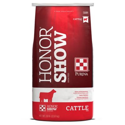 Purina Honor Show Grand 4-T-Fyer Cattle Feed, 50 lb. Bag