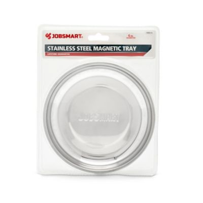 Image showing  6 in. Round Stainless Magnetic Tray