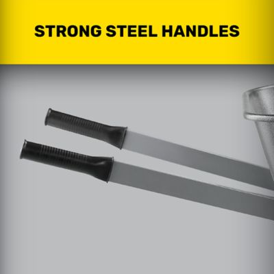 Image showing  6 cu. ft. 400 lb. Capacity Large-Load Wheelbarrow