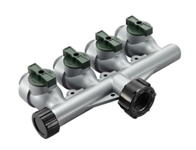 GroundWork 3/4 in. 4-Way Metal Manifold