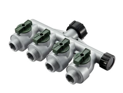 Image showing  3/4 in. 4-Way Metal Manifold