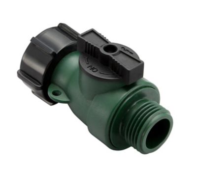 Image showing  3/4 in. Nylon Hose Connector with Shutoff