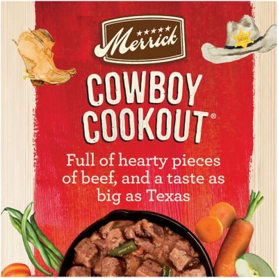 Image showing  Adult Grain-Free Premium and Natural Cowboy Cookout Wet Dog Food, 12.7 oz.