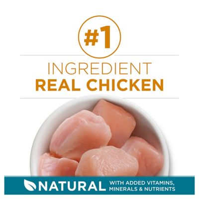 Image showing  Natural Adult Indoor/Outdoor Tender Selects Blend with Real Chicken Dry Cat Food