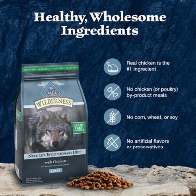 Image showing 5 th Blue Buffalo Wilderness Adult Grain-Free High-Protein Real Chicken Recipe Dry Dog Food