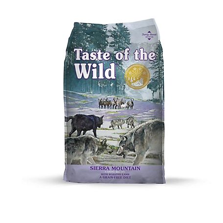 Taste of the Wild Sierra Mountain Canine Recipe with Roasted Lamb Dry Dog Food