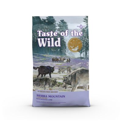 Taste of the Wild Sierra Mountain Canine Recipe with Roasted Lamb Dry Dog Food