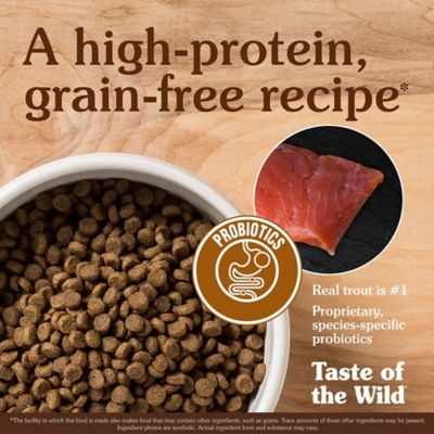 Image showing  Canyon River Adult Indoor Trout and Smoke-Flavored Salmon Recipe Dry Cat Food