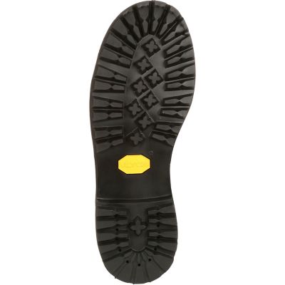 Image showing  Men's Round Toe Waterproof Logger Boots, 8 in., Black