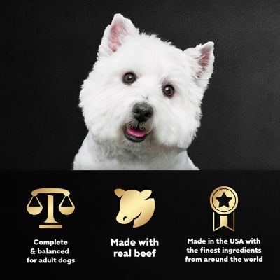 Image showing  Adult Small Breed Filet Mignon and NY Strip Filets in Gravy Wet Dog Food Variety pk., 3.5 oz., 12 pk.