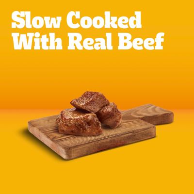 Image showing  Adult Chopped Ground Dinner with Beef Wet Dog Food, 22 oz.