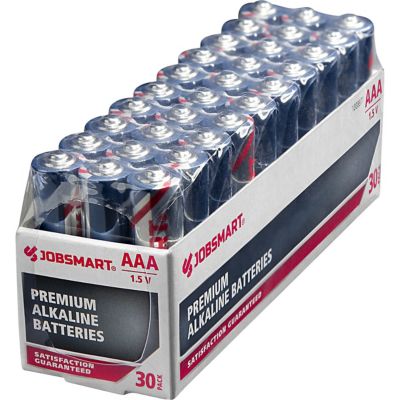 Jobsmart Aaa Alkaline Batteries Pack Of 30 7171 30s At Tractor Supply Co