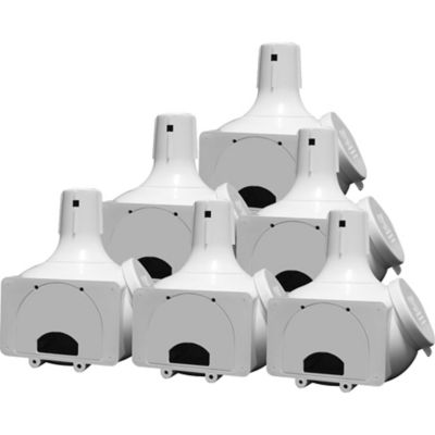 Image showing  Purple Martin Gourd Bird Houses, 18 in. x 27.5 in. x 9 in., 6-Pack