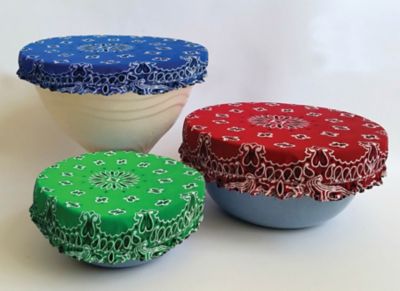 Image showing  Unisex Adult Paisley Bandana, 22 in. x 22 in., Kelly Green