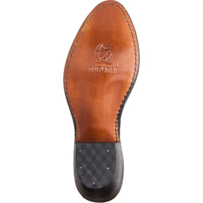 Image showing 5 th Durango Women's Slouch Cowboy Boots, Distressed Tan, 11 in.