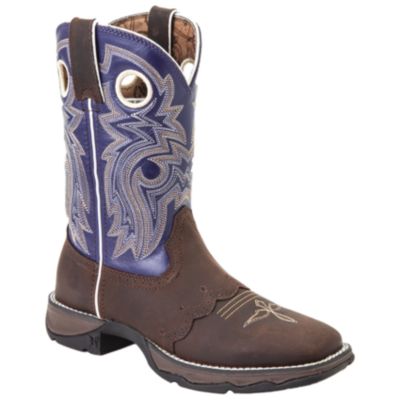 Durango Women's Lady Rebel Pull-On Boots, 10 in., Purple