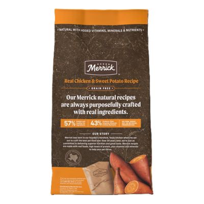 Image showing  Premium Grain Free Dry Adult Dog Food, Wholesome And Natural Kibble With Real Chicken And Sweet Potato, 22 lb.
