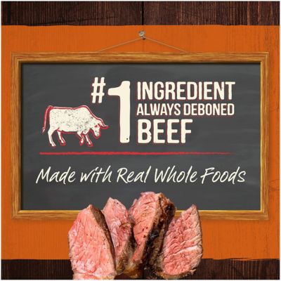 Image showing  Grain Free Adult Real Texas Beef Dinner Recipe Wet Dog Food, 12.7 oz.