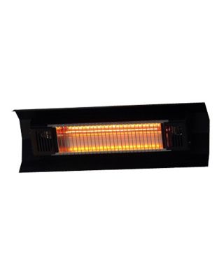 Fire Sense 5,100 BTU Wall-Mount Infrared Patio Heater, Black