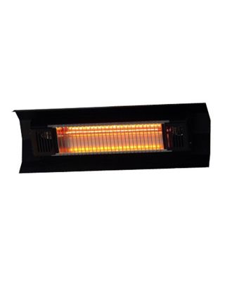 Fire Sense Wall-Mount Infrared Electric Patio Heater, 5,100 BTU, Black