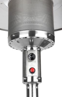 Image showing  46,000 BTU Stainless Steel Commercial Patio Heater