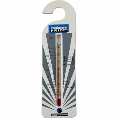 0490 - Brooder Thermometer (50 deg. F to 120 deg. F) | Your One Stop  Poultry Supply Shop!