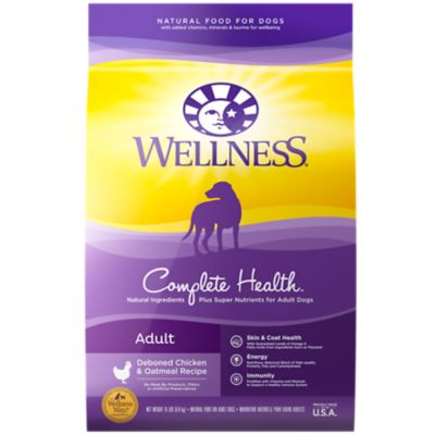 Wellness Complete Health Deboned Chicken Dry Dog Adult Recipe 15lbs Our dogs love this dog food and looks forward to meal time