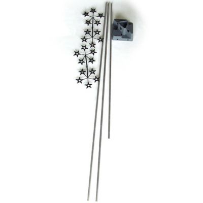 Image showing  Purple Martin Gourd Bird House Bracket, 40 in. x 22 in. x 5 in.