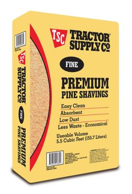 Tractor Supply Fine Premium Pine Shavings, 5.5 cu. ft.