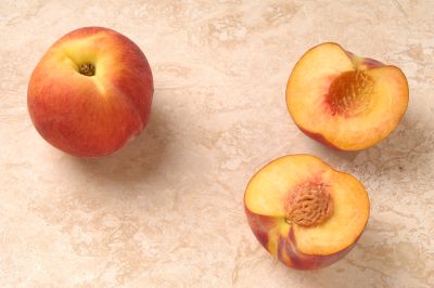 Image showing  3.74 gal. Potted Reliance Peach Tree in #5 Pot