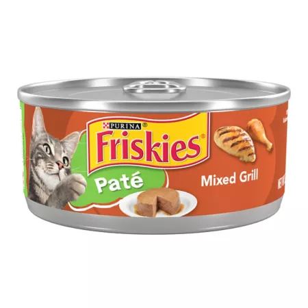 Friskies All Life Stages Mixed Grill Pate Wet Cat Food 5.5 oz. Wet Cat Food