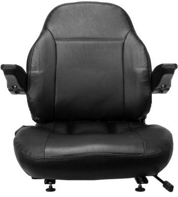 Image showing  25 in. Premium High-Back Tractor Seat, Vinyl