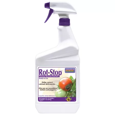 Bonide 32 oz Rot-Stop Blossom end rot of tomato Ready-to-use spray garden fertilizer for calcium deficiency in plants Lawn & Garden Disease Control