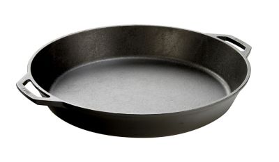Lodge Cast Iron Cast Iron Skillet with Lp Handles 17 in. Diameter