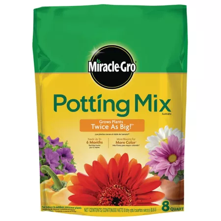 Miracle-Gro 8 qt Potting soil for potted plants Potting Soil