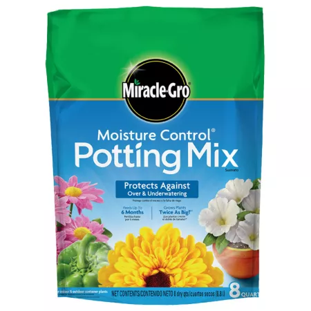 Miracle-Gro 8 qt Potting soil for humidity control Potting Soil