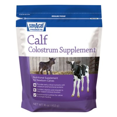 Sav A Caf Calf Colostrum Supplement 16 Oz 01 7514 0016 At Tractor Supply Co