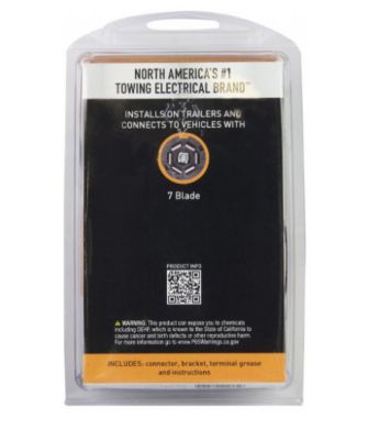 Image showing 11 th Hopkins Towing Solutions 7-RV Blade Metal Endurance Connector with Bracket