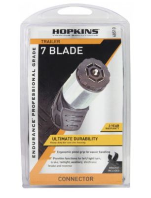 Image showing 12 th Hopkins Towing Solutions 7-RV Blade Metal Endurance Connector with Bracket
