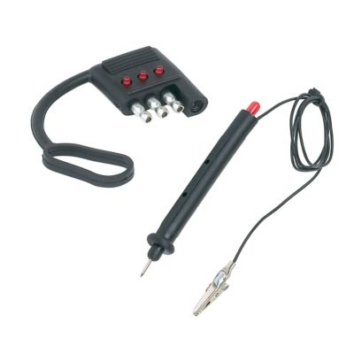 Hopkins Towing Solutions 4-Flat LED Tester with 6-12V Circuit Tester