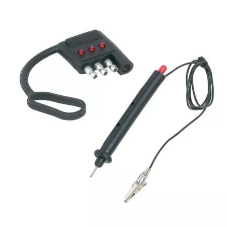 Hopkins Towing Solutions 4 Flat LED Tester with 6-12V Circuit Tester Battery Testers