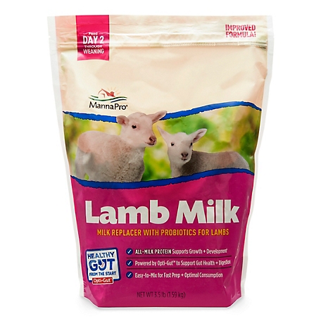 Manna Pro Lamb Milk Replacer, 3.5 lb.
