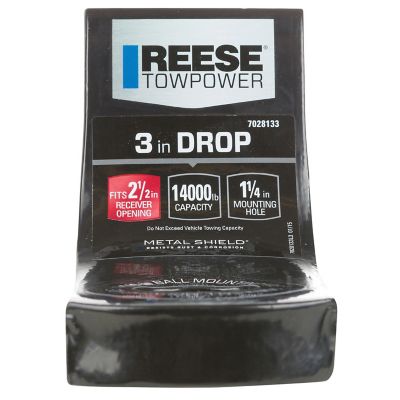Reese Towpower 2.5 in. Shank 3 in. Drop 14K lb. Capacity Heavy-Duty Class V Ball Mount