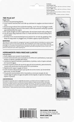 Image showing  Deluxe Tire Plug Kit, 10-Pack