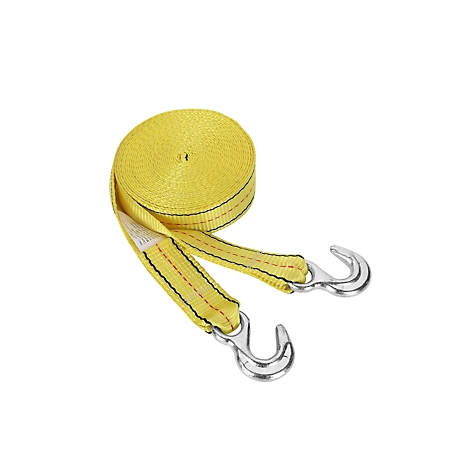 Traveller 30 ft. Tow Strap with Hooks, 3,300 lb. Capacity, Yellow at  Tractor Supply Co.